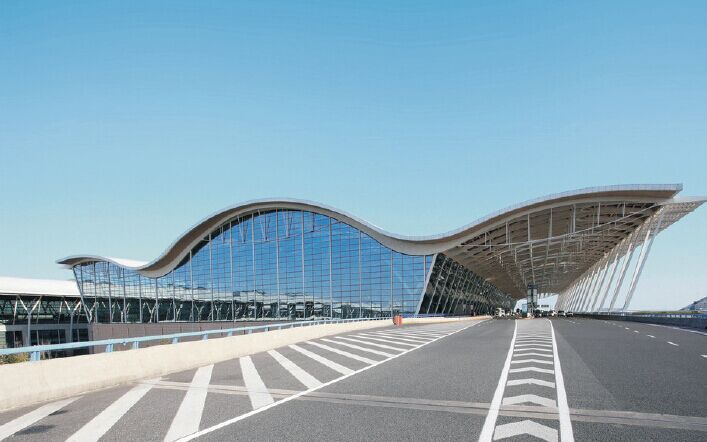 上海浦東國(guó)際機(jī)場(chǎng)第四跑道燈光站綜合樓、東航機(jī)庫(kù)等